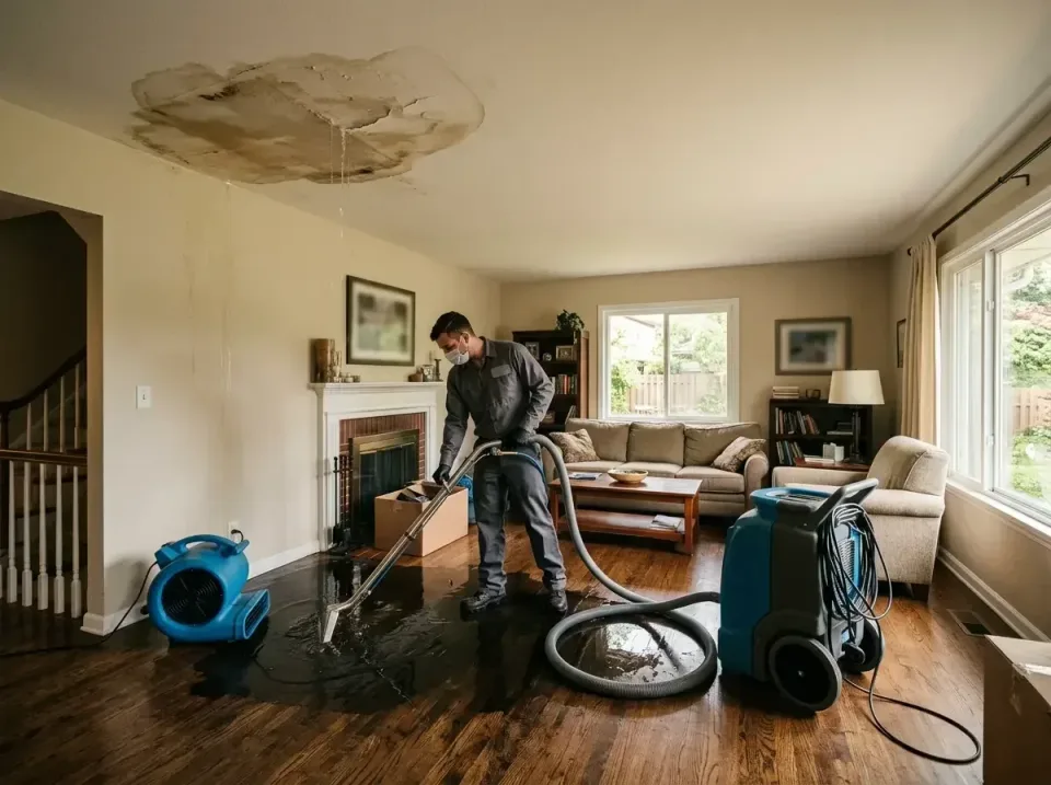 attic-pipe-burst-ceiling-drip-008 — frequently asked questions, Water Damage Restoration & Carpet Care in Rineyville, KY